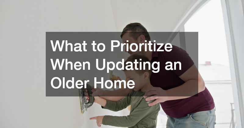 What to Prioritize When Updating an Older Home